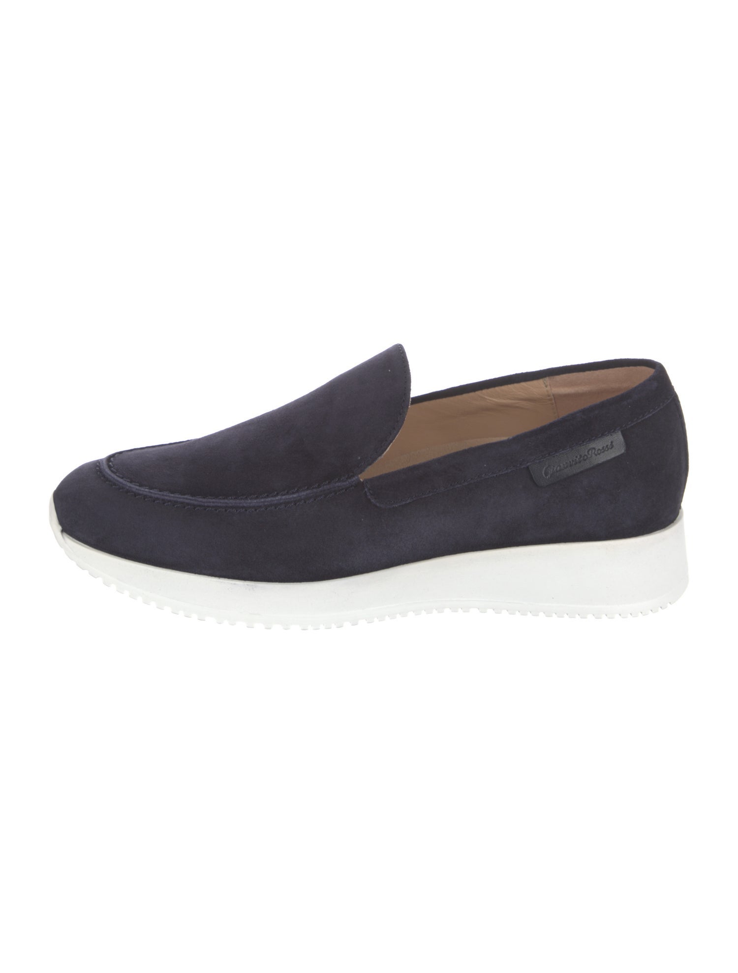 Gianvito Rossi Suede Loafers