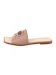 Gianvito Rossi Leather Slides