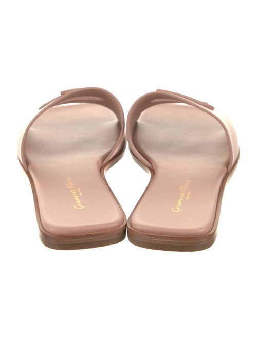 Gianvito Rossi Leather Slides