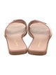 Gianvito Rossi Leather Slides
