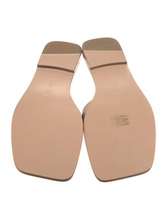 Gianvito Rossi Leather Slides