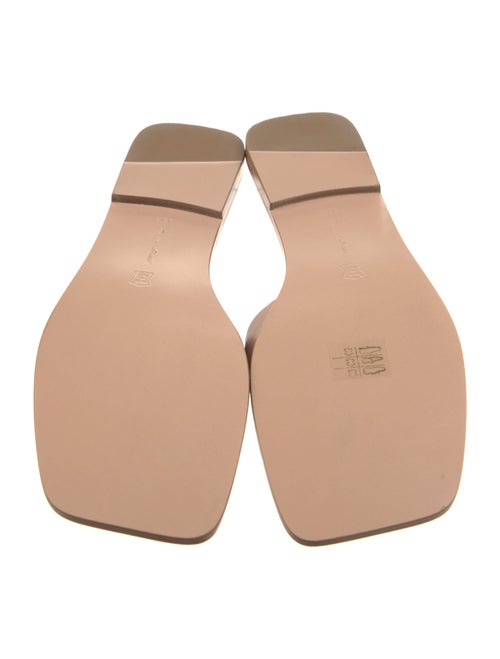 Gianvito Rossi Leather Slides