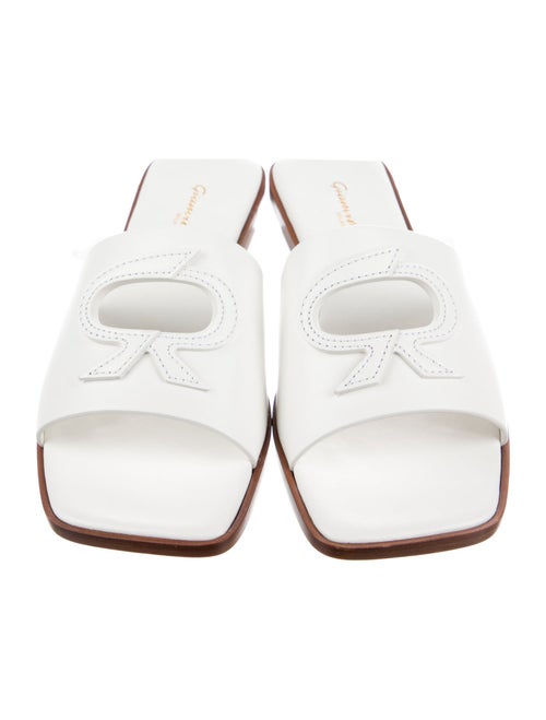 Gianvito Rossi Leather Slides