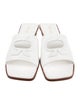 Gianvito Rossi Leather Slides