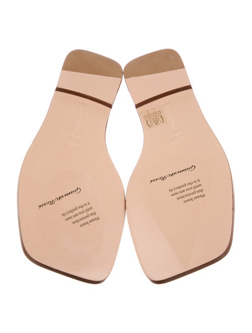 Gianvito Rossi Leather Slides