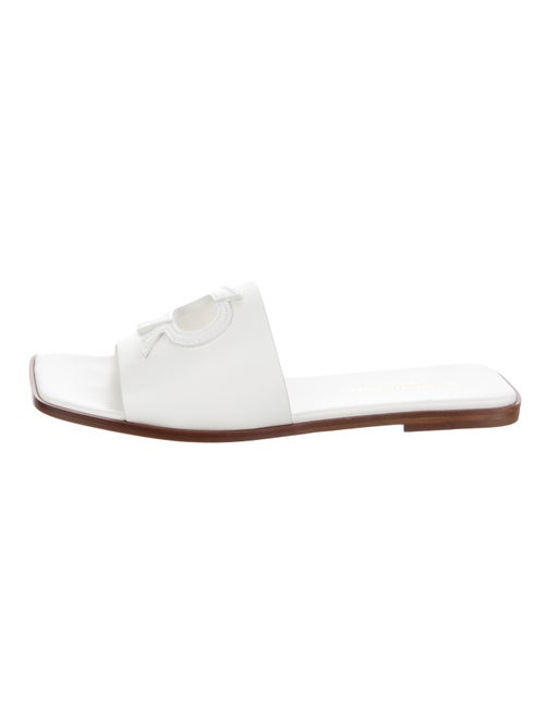 Gianvito Rossi Leather Slides