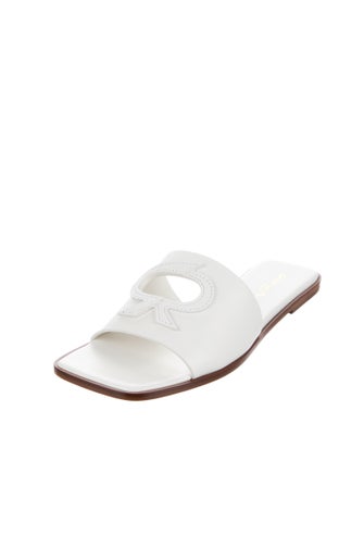 Gianvito Rossi Leather Slides