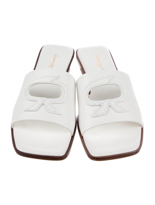 Gianvito Rossi Leather Slides