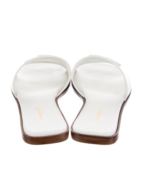 Gianvito Rossi Leather Slides
