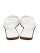 Gianvito Rossi Leather Slides
