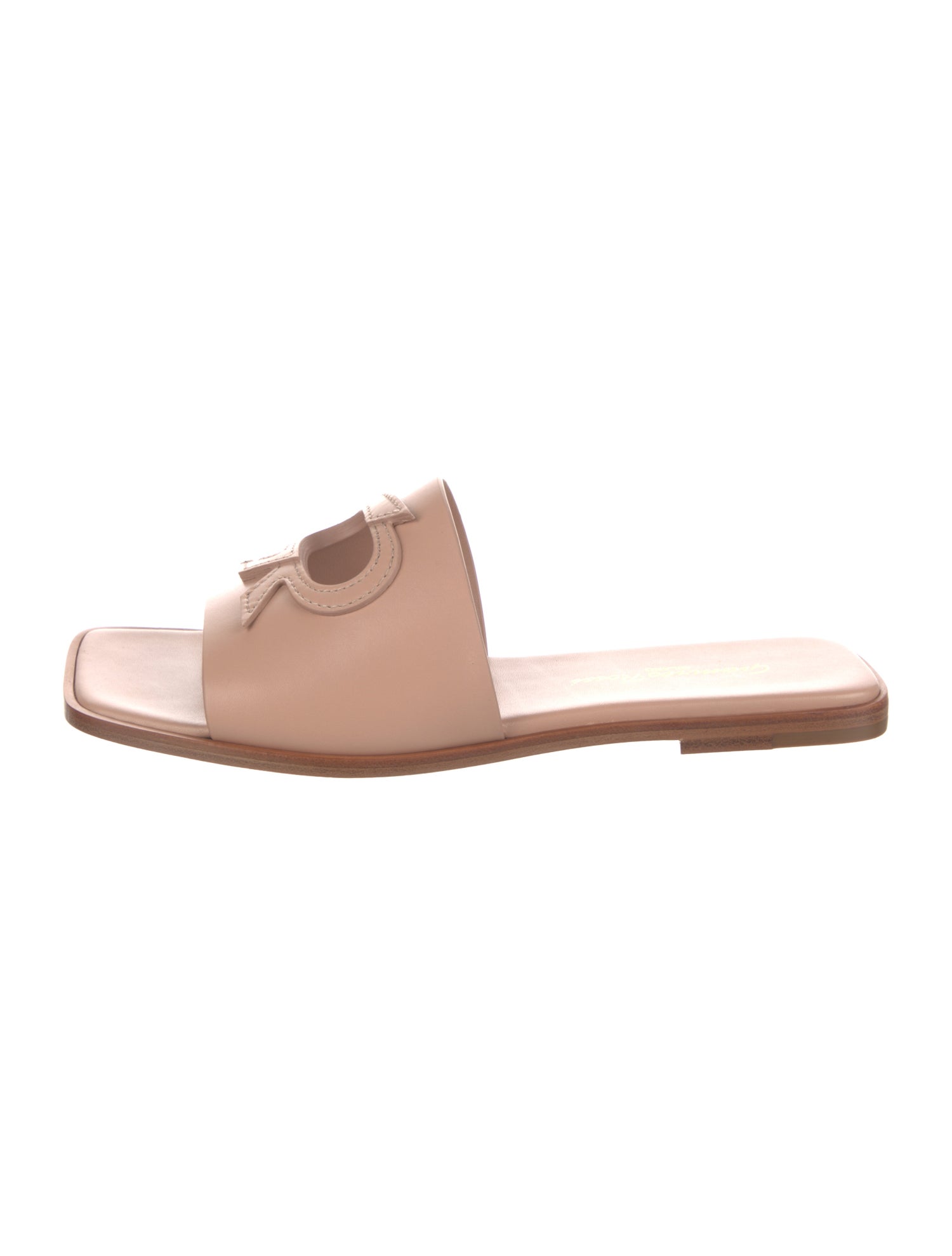 Gianvito Rossi Leather Slides
