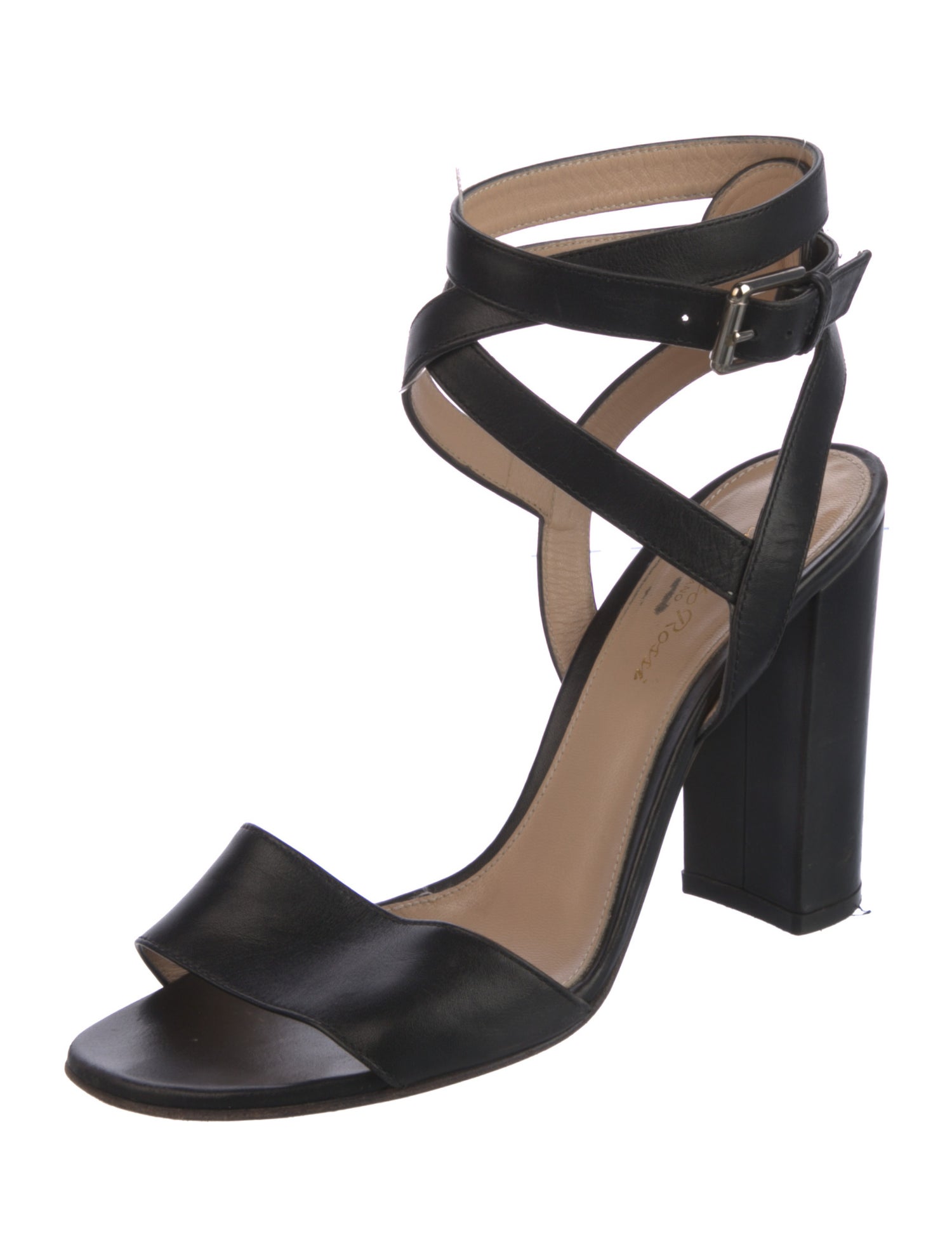 Gianvito Rossi Leather Sandals