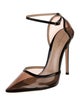 Gianvito Rossi PVC D'Orsay Pumps