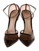 Gianvito Rossi PVC D'Orsay Pumps