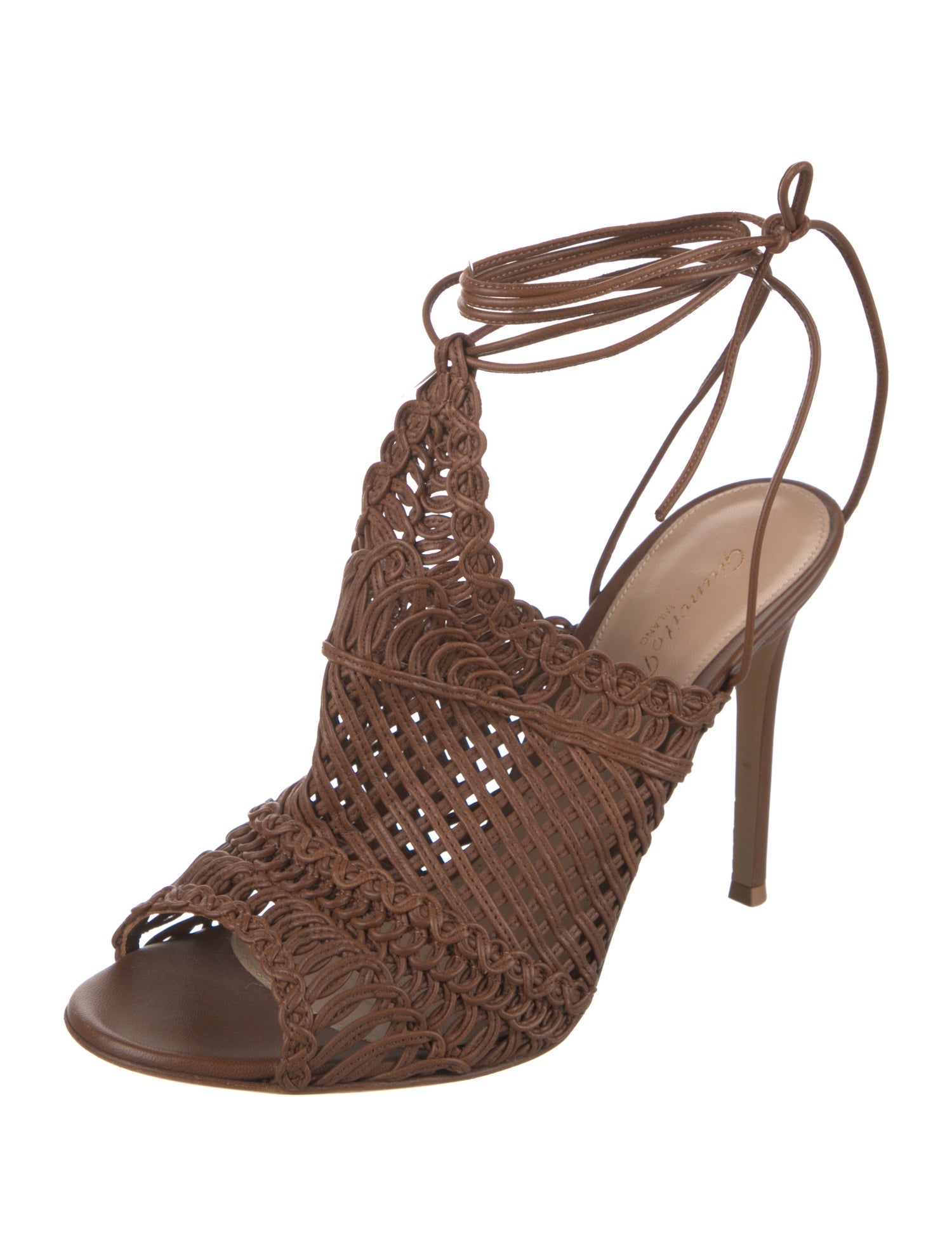 Gianvito Rossi Leather Sandals