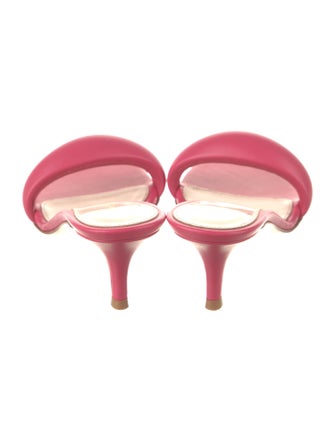 Gianvito Rossi Leather Slides