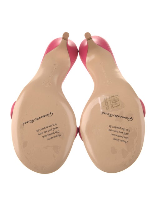 Gianvito Rossi Leather Slides