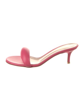 Gianvito Rossi Leather Slides