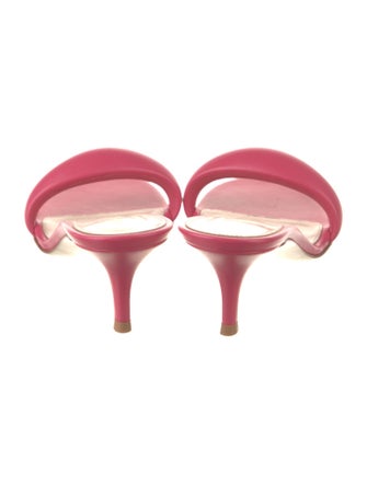 Gianvito Rossi Leather Slides