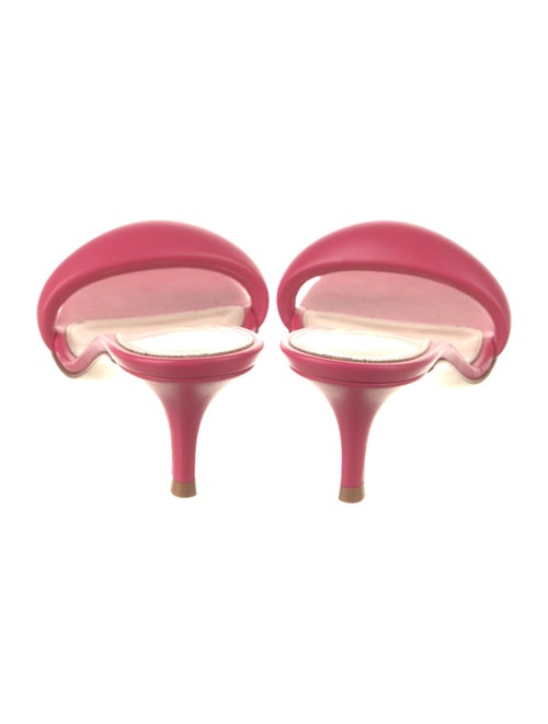 Gianvito Rossi Leather Slides