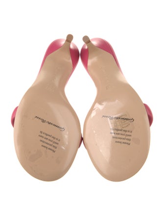 Gianvito Rossi Leather Slides