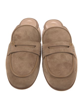 Gianvito Rossi Suede Mules