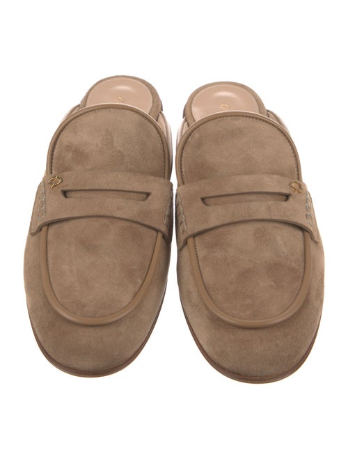 Gianvito Rossi Suede Mules