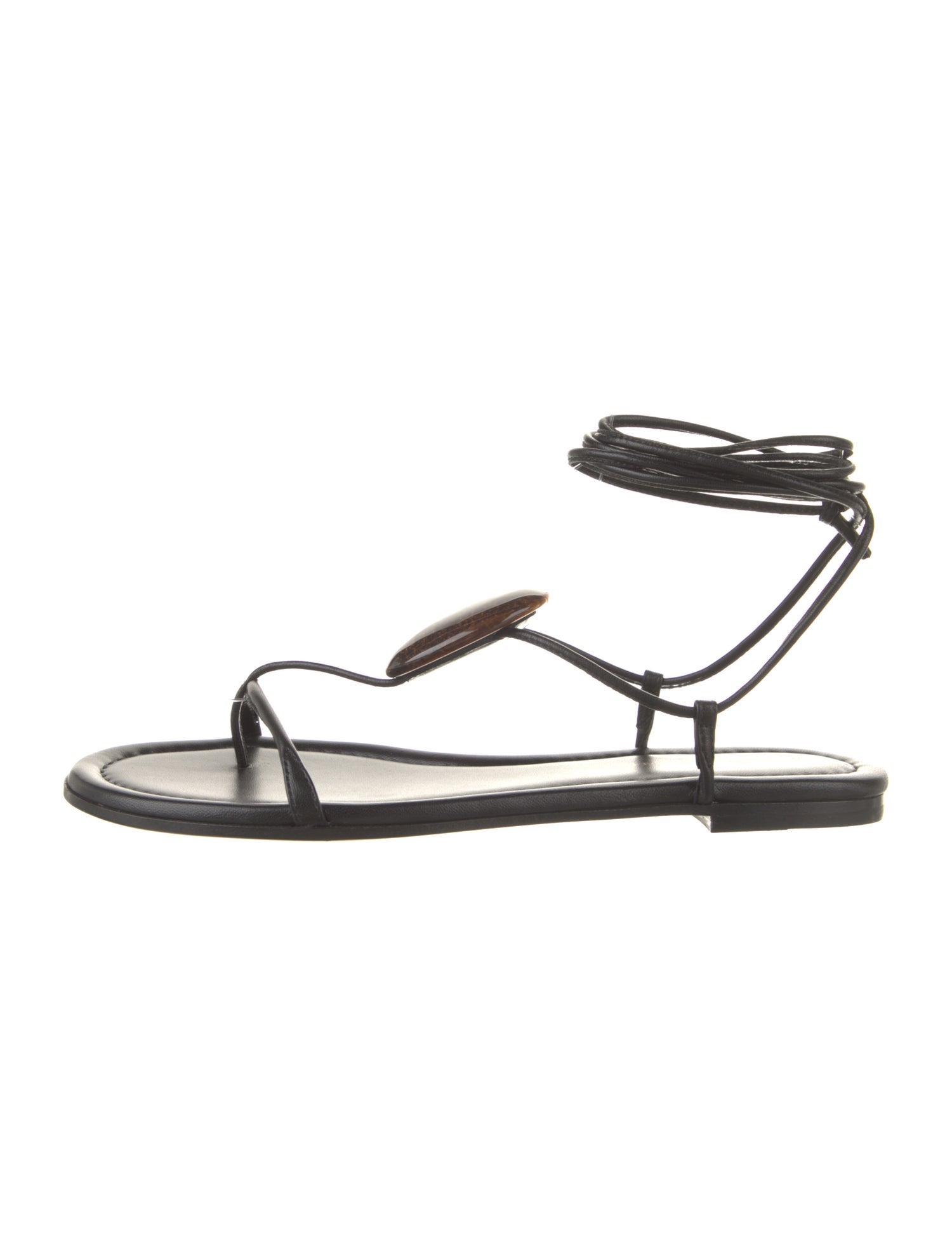 Gianvito Rossi Leather Gladiator Sandals