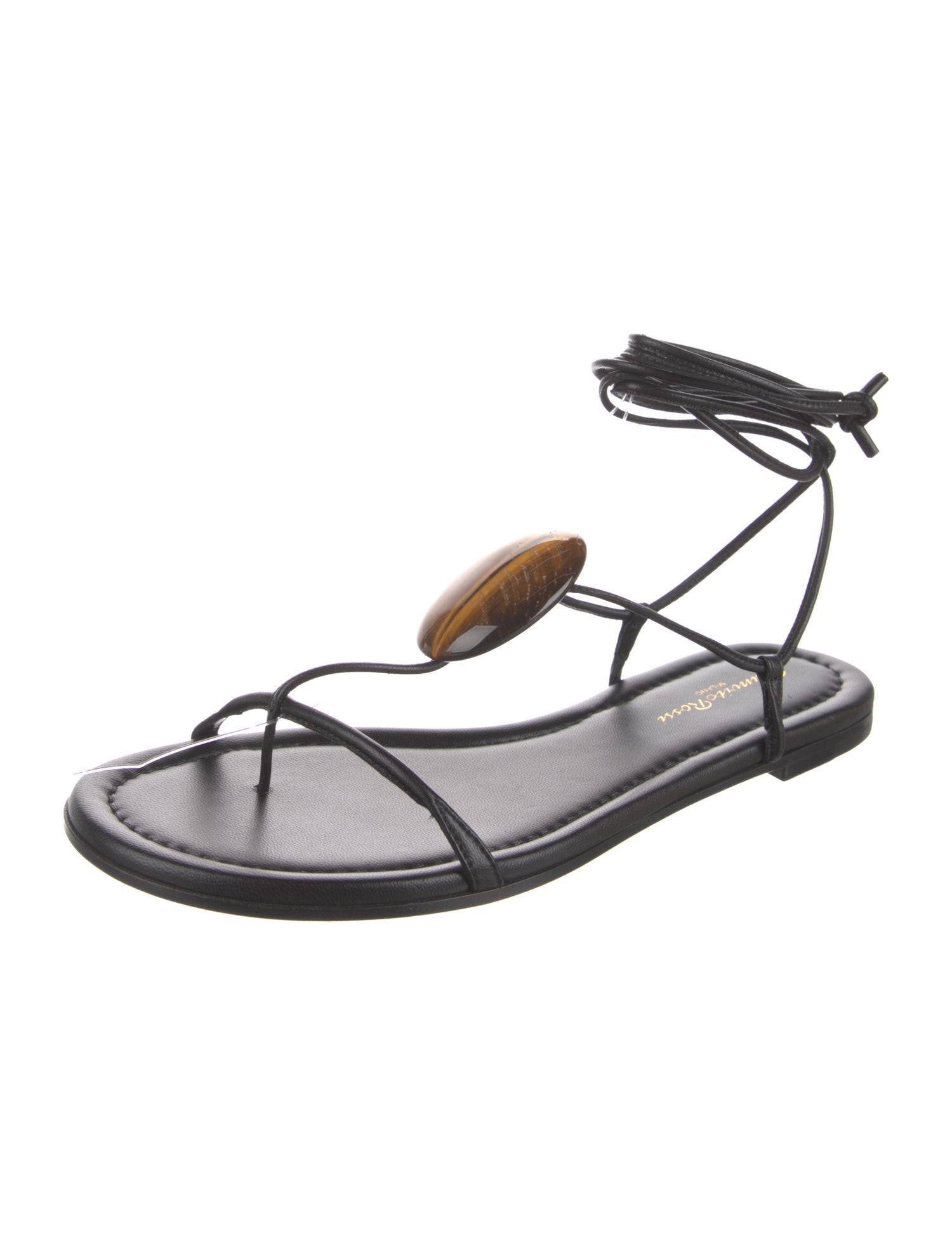 Gianvito Rossi Leather Gladiator Sandals