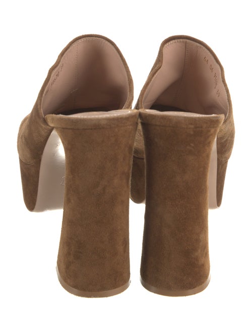 Gianvito Rossi Suede Mules