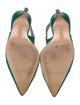 Gianvito Rossi Satin Slingback Pumps