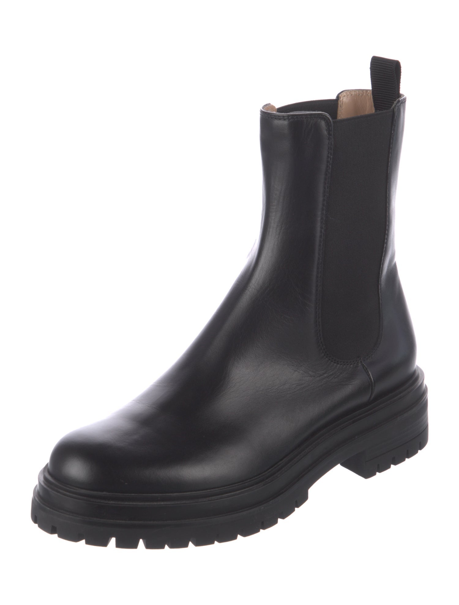 Gianvito Rossi Leather Chelsea Boots