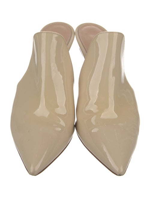 Gianvito Rossi Patent Leather Mules