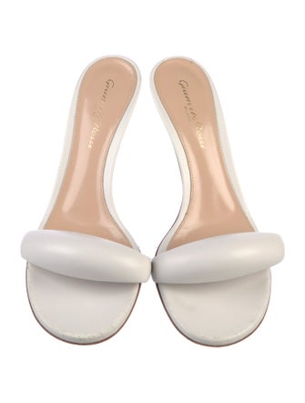 Gianvito Rossi Leather Slides