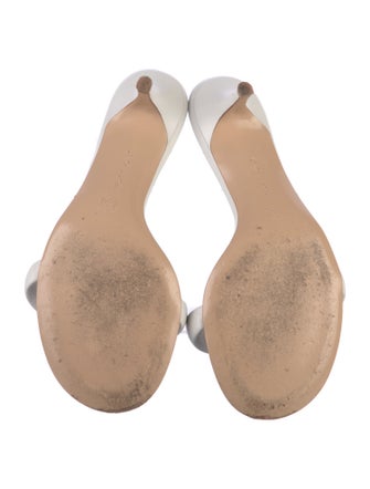 Gianvito Rossi Leather Slides