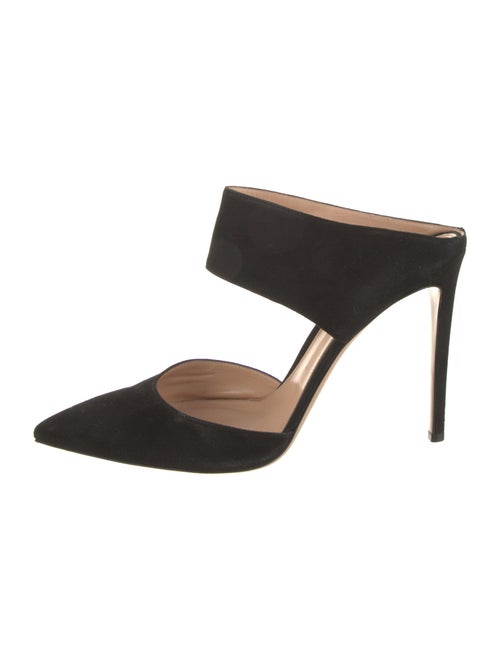 Gianvito Rossi Suede Mules