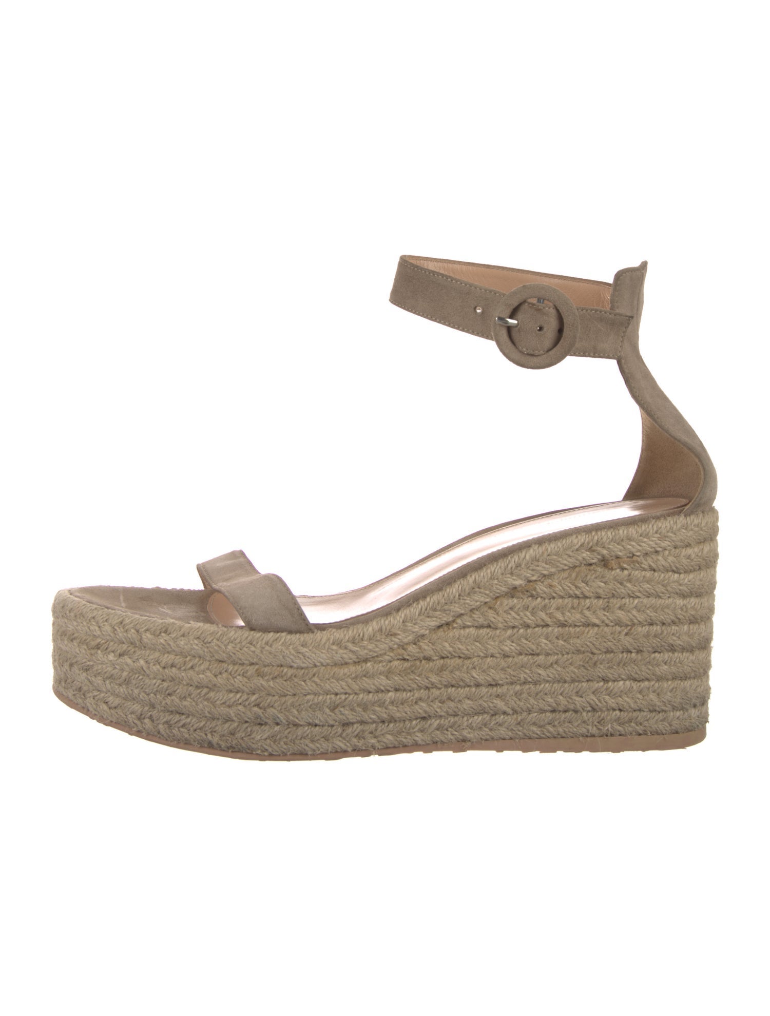 Gianvito Rossi Suede Espadrilles