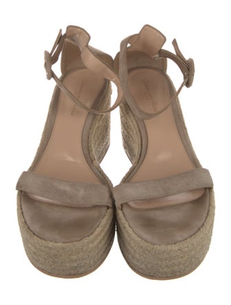 Gianvito Rossi Suede Espadrilles