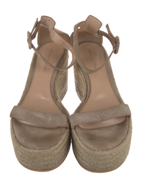 Gianvito Rossi Suede Espadrilles