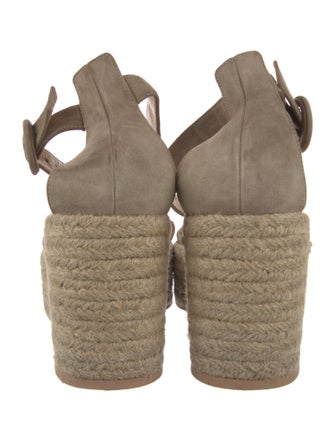 Gianvito Rossi Suede Espadrilles