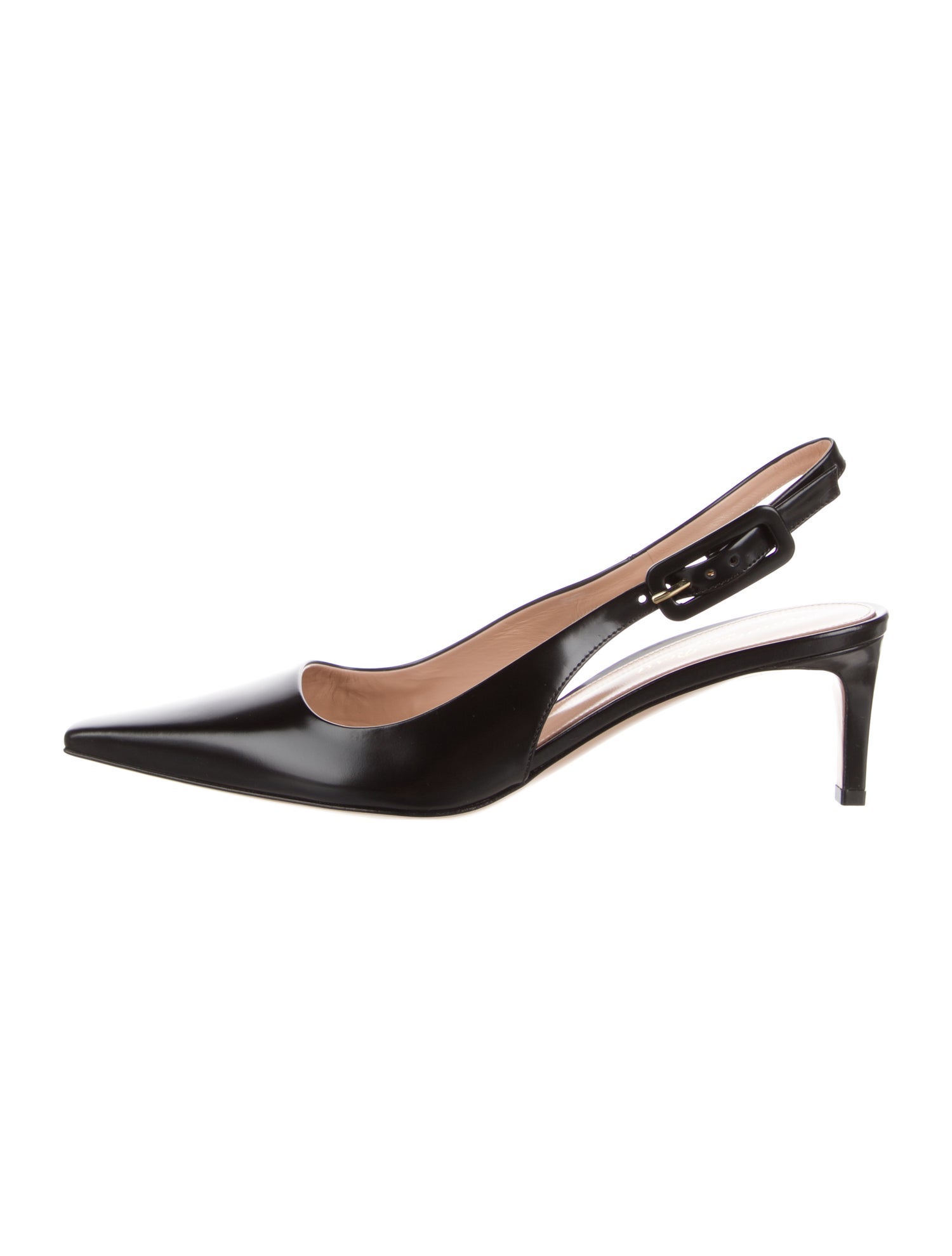 Gianvito Rossi Leather Slingback Pumps w/ Tags