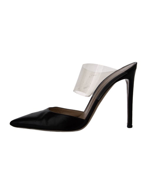 Gianvito Rossi Leather Mules