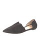 Gianvito Rossi Suede D'Orsay Flats