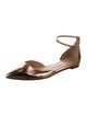 Gianvito Rossi Patent Leather D'Orsay Flats