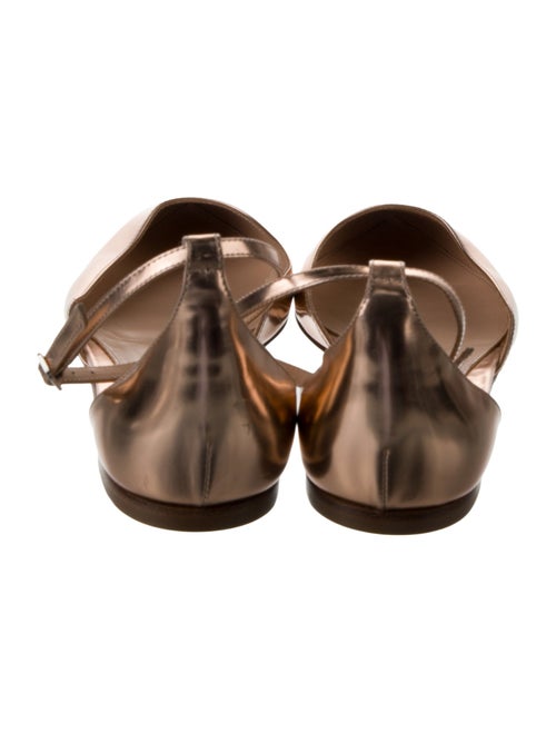 Gianvito Rossi Patent Leather D'Orsay Flats