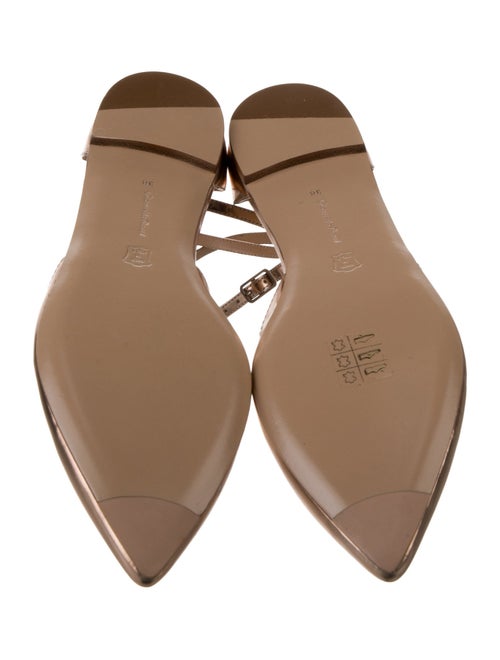 Gianvito Rossi Patent Leather D'Orsay Flats