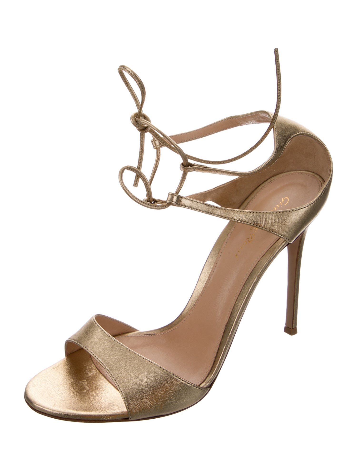 Gianvito Rossi Leather Sandals
