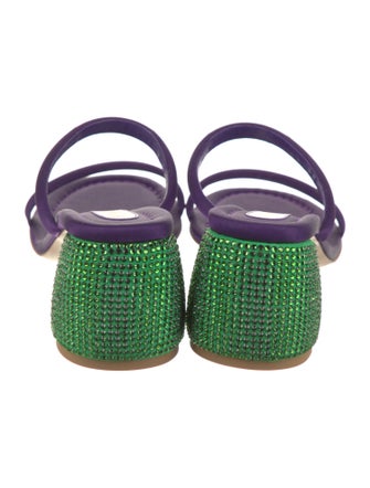 Gianvito Rossi Neoprene Slides