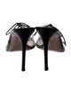 Gianvito Rossi PVC Bow Accents Slides