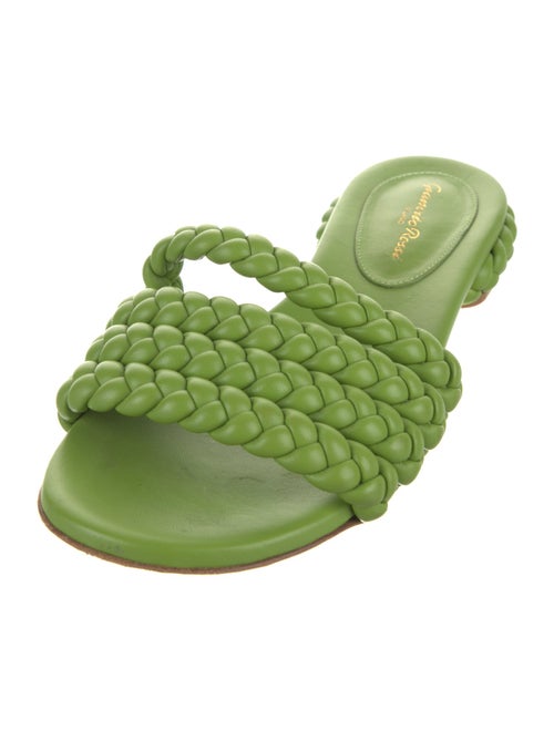 Gianvito Rossi Leather Slides